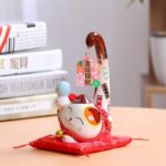 Vinkende Heldig Katt Maneki Neko 1