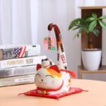 Vinkende Heldig Katt Maneki Neko 2