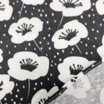 furoshiki stoff med hvite blomster 2