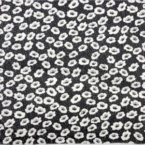 furoshiki stoff med hvite blomster