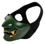 gronn oni maske