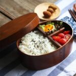 japansk bentoboks i tradisjonell stil