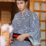 japansk bomullskimono for menn 3