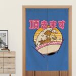 japansk dorforheng med store skalvinduer