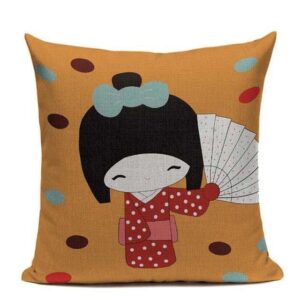 japansk kawaii putevar oransje
