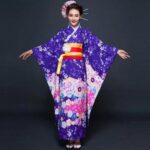 japansk kimono bomull