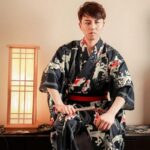 japansk kimono for menn
