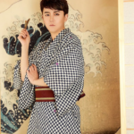 japansk kimono for menn kyoto