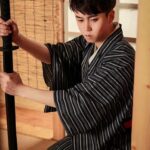 japansk kimono menn samurai 2