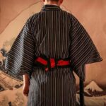japansk kimono menn samurai 5