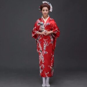 japansk kimono rod