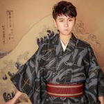 japansk lang kimono for menn 3