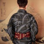japansk lang kimono for menn 5