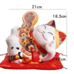 japansk lykkekatt keramikk