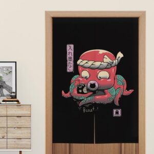 japansk noren japansk blekksprut