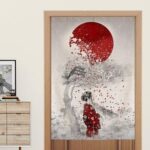 japansk noren kvinne fra japan