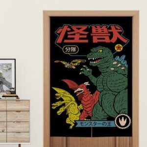 japansk noren monster av jurrasic