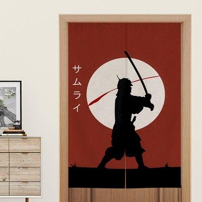 japansk noren samurai japansk noren samurai