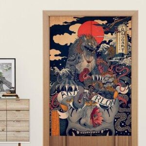 japansk noren yokai