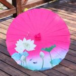 japansk paraply lotusblomst