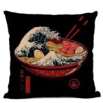 japansk putetrekk bolge av vinduer