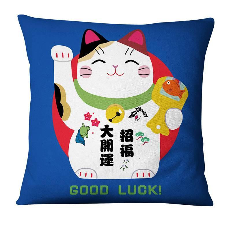 japansk putetrekk good luck japansk putetrekk good luck