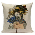 japansk putetrekk hannya