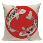 japansk putevar med koi