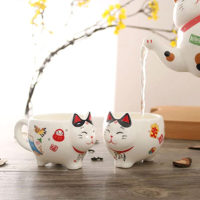 japansk teservise katt 3