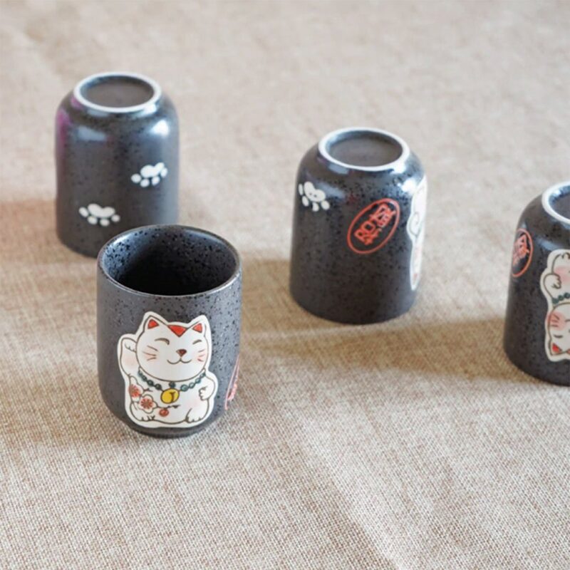 japansk teservise maneki neko 4