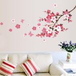 japansk veggklistremerke kirsebaergren