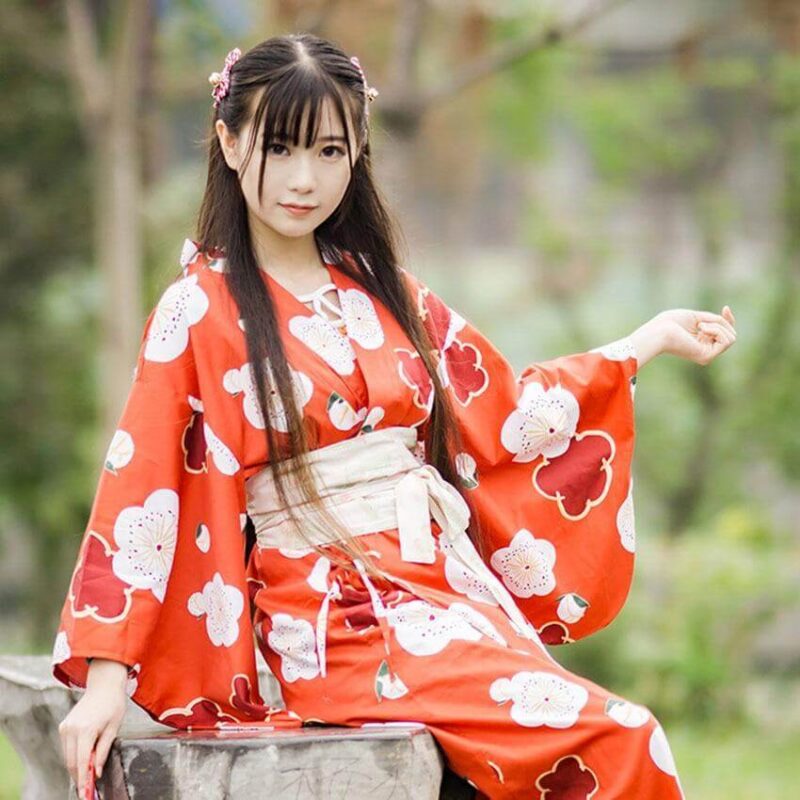 japansk yukata bomull kvinner 2