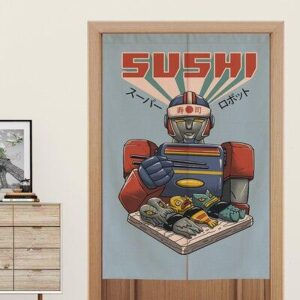 japanske noren sushi robot