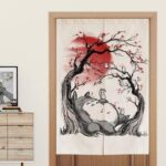 japanske noren totoro sakura
