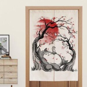 japanske noren totoro sakura