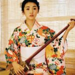lang japansk kimonokjole