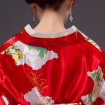 lang kimono i sateng for kvinner 6