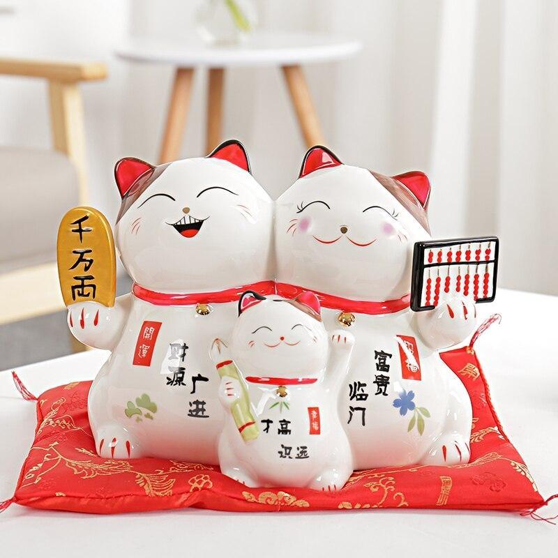 maneki neko familie sparegris maneki neko familie sparegris