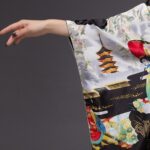 svart lang japansk kimono 9
